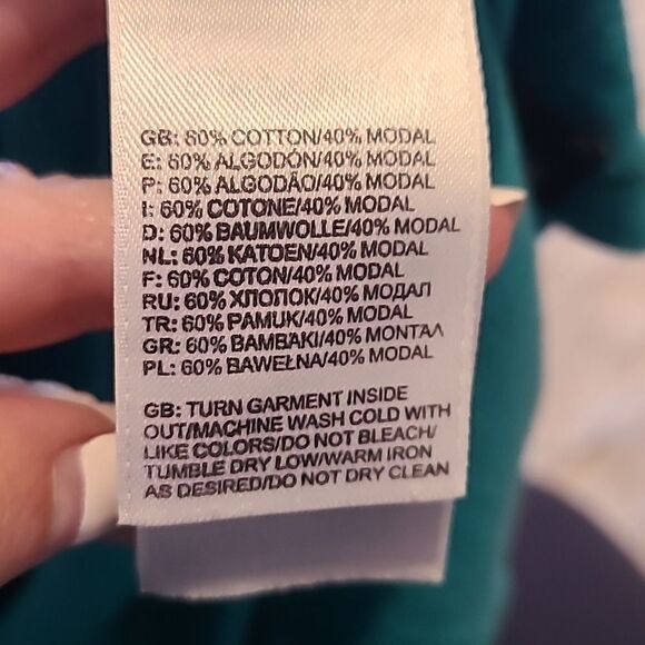 The north face womens teal cotton modal racerback tank top size xs - Picture 4 of 5